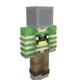 Thumbnail of the Minecraft Bedrock Marketplace product Cute Frog Outfit created by Doctor Benx.