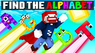 Thumbnail of the Minecraft Bedrock Marketplace product Find The Alphabet created by Doctor Benx.