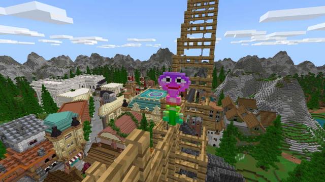 Screenshot of the Minecraft Bedrock Marketplace product Find The Keys created by Doctor Benx.