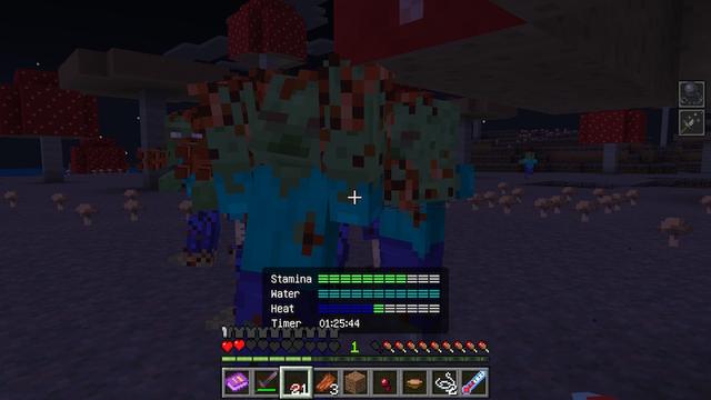 Screenshot of the Minecraft Bedrock Marketplace product Harder on Bedrock Add-On created by Doctor Benx.