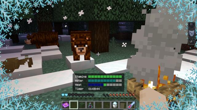 Screenshot of the Minecraft Bedrock Marketplace product Harder on Bedrock Add-On created by Doctor Benx.