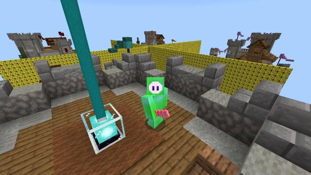 Screenshot of the Minecraft Bedrock Marketplace product Lucky Block - Game Edition created by Doctor Benx.