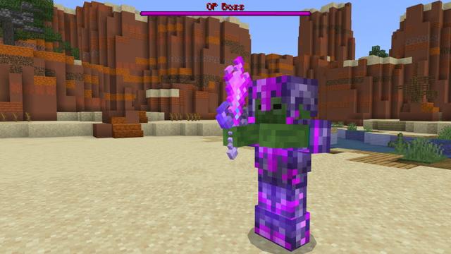 Screenshot of the Minecraft Bedrock Marketplace product Lucky Block Hacker created by Doctor Benx.