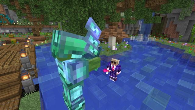 Screenshot of the Minecraft Bedrock Marketplace product LUCKY BLOCK MILLIONAIRE created by Doctor Benx.