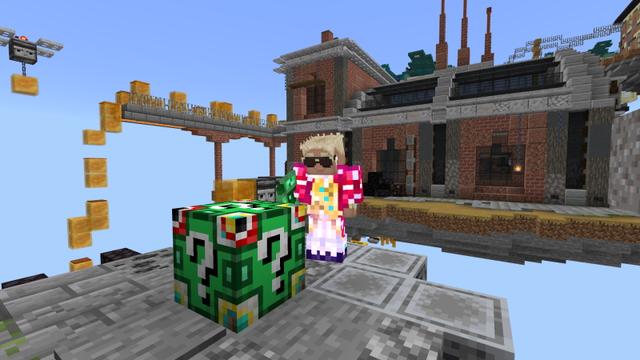 Screenshot of the Minecraft Bedrock Marketplace product LUCKY BLOCK MILLIONAIRE created by Doctor Benx.