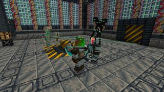 Screenshot of the Minecraft Bedrock Marketplace product Mob Evolution created by Doctor Benx.