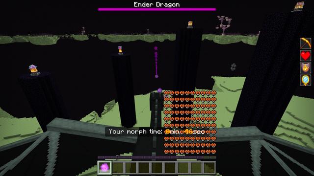 Screenshot of the Minecraft Bedrock Marketplace product Morphs++ created by Doctor Benx.