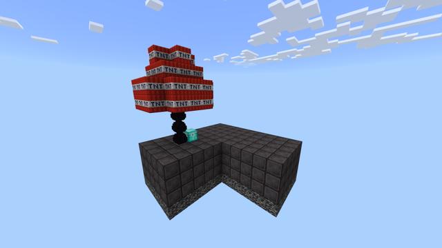 Screenshot of the Minecraft Bedrock Marketplace product RANDOM SKYBLOCK created by Doctor Benx.