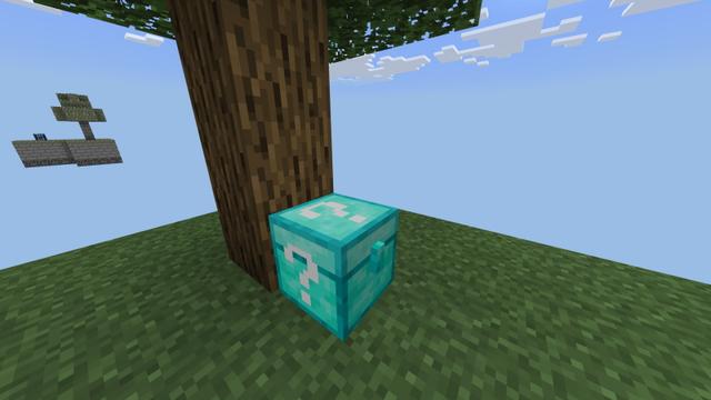 Screenshot of the Minecraft Bedrock Marketplace product RANDOM SKYBLOCK created by Doctor Benx.