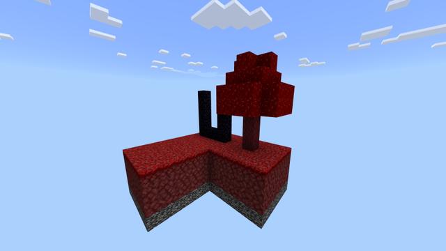 Screenshot of the Minecraft Bedrock Marketplace product RANDOM SKYBLOCK created by Doctor Benx.