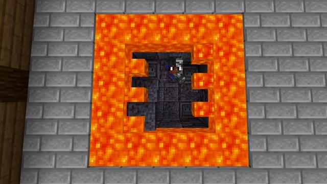 Screenshot of the Minecraft Bedrock Marketplace product Secret Base++ created by Doctor Benx.