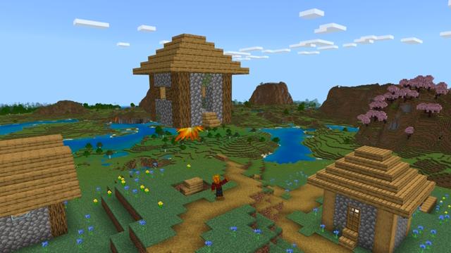 Screenshot of the Minecraft Bedrock Marketplace product Secret Base++ created by Doctor Benx.