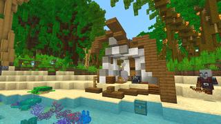 Screenshot of the Minecraft Bedrock Marketplace product 100 Days Hardcore Island created by Dodo Studios.