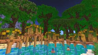 Screenshot of the Minecraft Bedrock Marketplace product 100 Days Hardcore Island created by Dodo Studios.