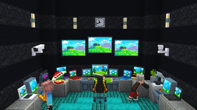 Screenshot of the Minecraft Bedrock Marketplace product más de 400 muebles Add-On created by Dodo Studios.