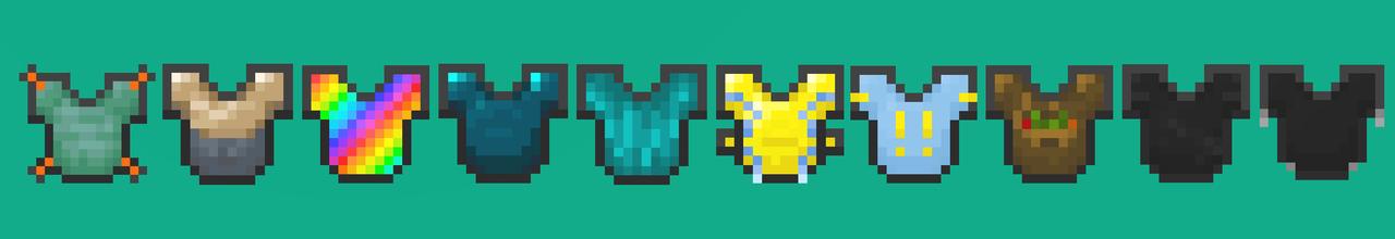 Panorama of the Minecraft Bedrock Marketplace product ARMOR++ Pack created by Dodo Studios.