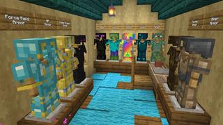 Screenshot of the Minecraft Bedrock Marketplace product ARMOR++ Pack created by Dodo Studios.