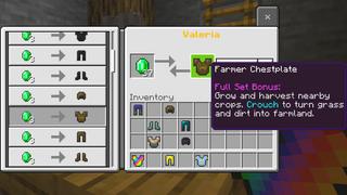Screenshot of the Minecraft Bedrock Marketplace product ARMOR++ Pack created by Dodo Studios.