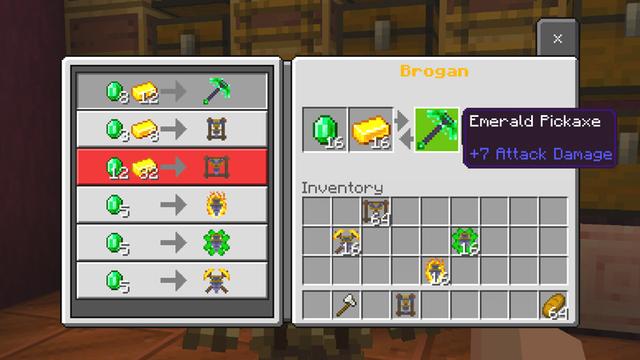 Screenshot of the Minecraft Bedrock Marketplace product Automatic Miners created by Dodo Studios.