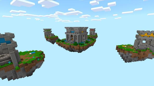 Screenshot of the Minecraft Bedrock Marketplace product Bed Wars More Maps created by Dodo Studios.