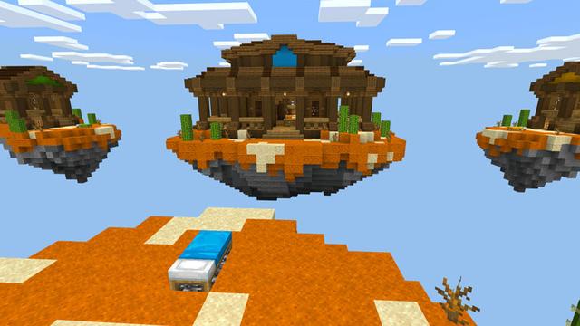 Screenshot of the Minecraft Bedrock Marketplace product Bed Wars More Maps created by Dodo Studios.