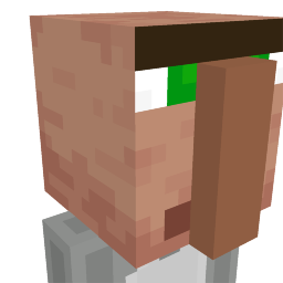 Thumbnail of the Minecraft Bedrock Marketplace product Big Funny Villager Head created by Dodo Studios.