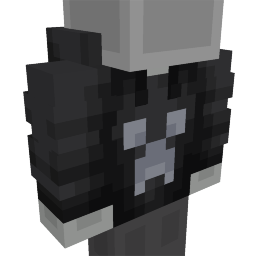 Thumbnail of the Minecraft Bedrock Marketplace product Black Creeper Hoodie created by Dodo Studios.