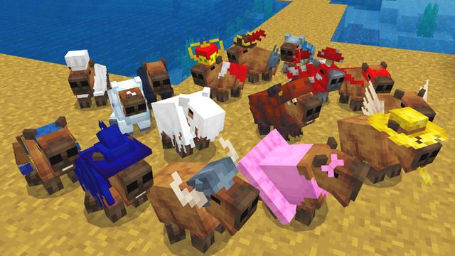Screenshot of the Minecraft Bedrock Marketplace product Capybara Add-On created by Dodo Studios.