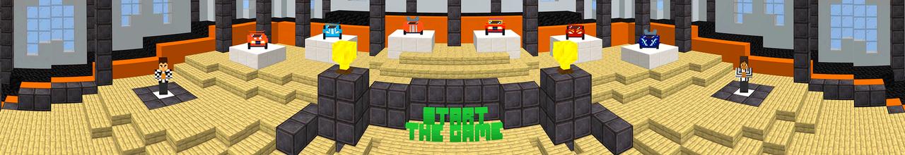 Panorama of the Minecraft Bedrock Marketplace product Car Soccer created by Dodo Studios.