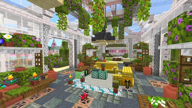Screenshot of the Minecraft Bedrock Marketplace product Cherry Blossom House created by Dodo Studios.