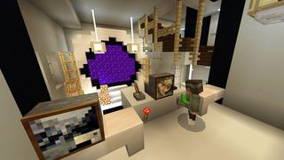 Screenshot of the Minecraft Bedrock Marketplace product City Skyblock created by Dodo Studios.