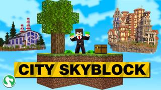 Thumbnail of the Minecraft Bedrock Marketplace product City Skyblock created by Dodo Studios.