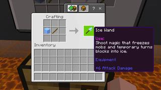 Screenshot of the Minecraft Bedrock Marketplace product Combine Weapons created by Dodo Studios.