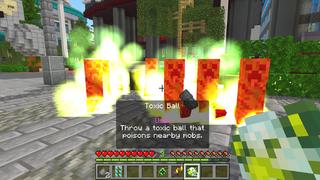 Screenshot of the Minecraft Bedrock Marketplace product Combine Weapons created by Dodo Studios.