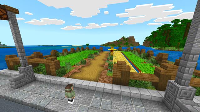 Screenshot of the Minecraft Bedrock Marketplace product Craftable City created by Dodo Studios.