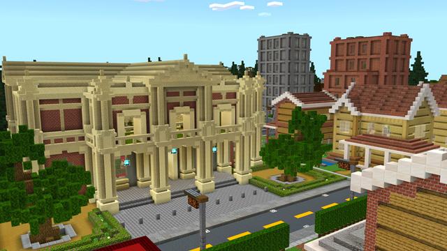 Screenshot of the Minecraft Bedrock Marketplace product Craftable City created by Dodo Studios.
