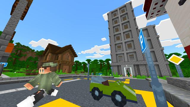 Screenshot of the Minecraft Bedrock Marketplace product Craftable City created by Dodo Studios.