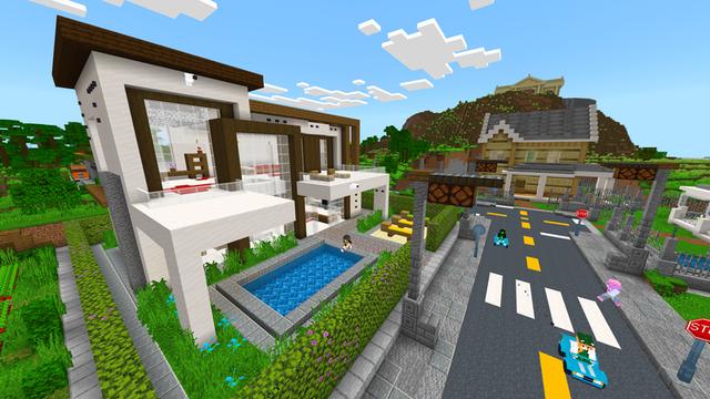Screenshot of the Minecraft Bedrock Marketplace product Craftable City created by Dodo Studios.