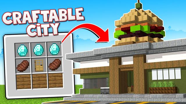 Thumbnail of the Minecraft Bedrock Marketplace product Craftable City created by Dodo Studios.