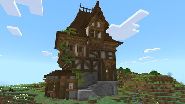 Screenshot of the Minecraft Bedrock Marketplace product Craftable Homes created by Dodo Studios.