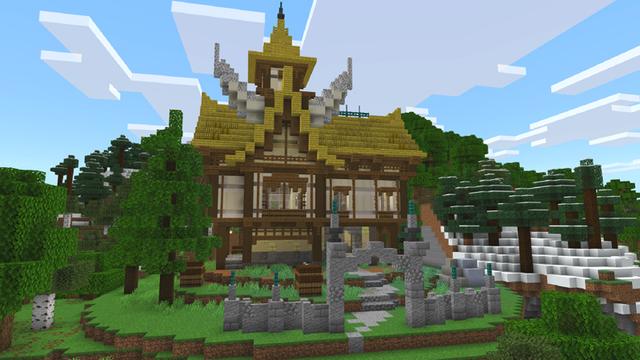 Screenshot of the Minecraft Bedrock Marketplace product Craftable Homes created by Dodo Studios.