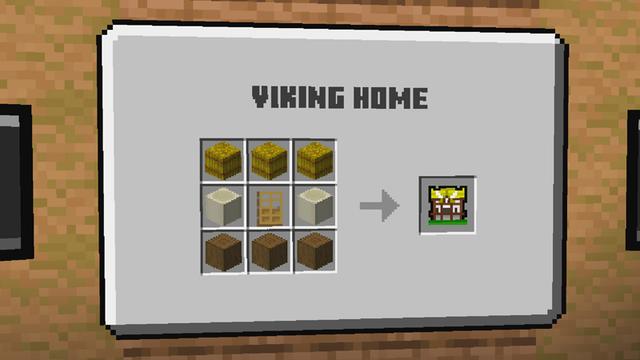 Screenshot of the Minecraft Bedrock Marketplace product Craftable Homes created by Dodo Studios.