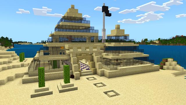 Screenshot of the Minecraft Bedrock Marketplace product Craftable Mansions created by Dodo Studios.