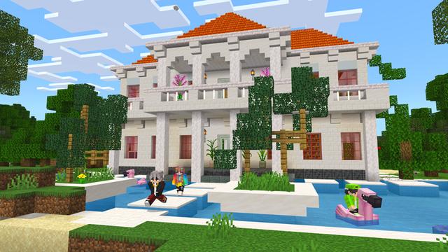 Screenshot of the Minecraft Bedrock Marketplace product Craftable Mansions created by Dodo Studios.