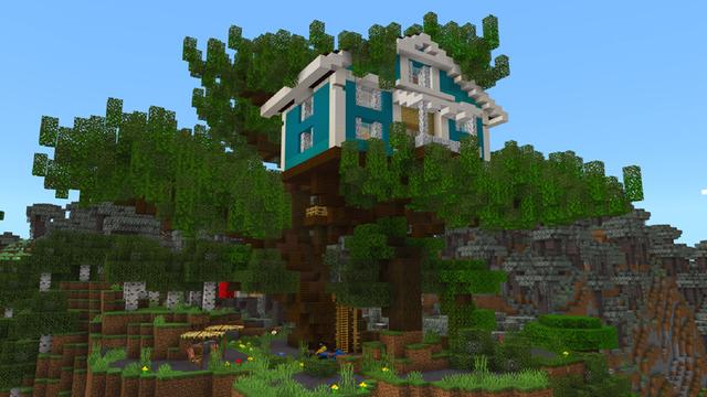 Screenshot of the Minecraft Bedrock Marketplace product Craftable Mansions created by Dodo Studios.