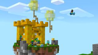 Screenshot of the Minecraft Bedrock Marketplace product Crazy Lucky Block Bed Wars created by Dodo Studios.