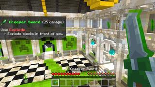 Screenshot of the Minecraft Bedrock Marketplace product Creeper Base created by Dodo Studios.