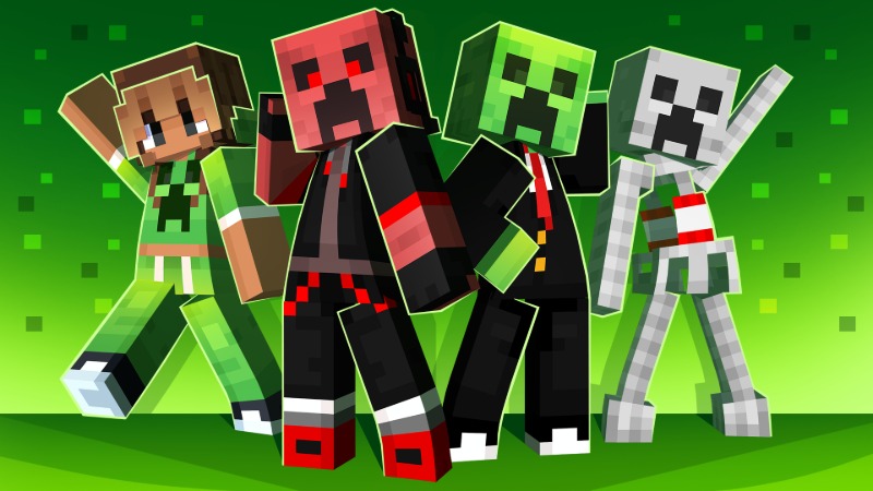 Thumbnail of the Minecraft Bedrock Marketplace product Creepers created by Dodo Studios.
