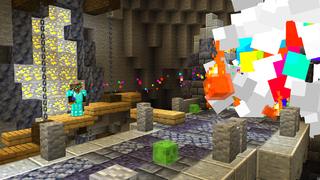 Screenshot of the Minecraft Bedrock Marketplace product Custom Diamonds created by Dodo Studios.