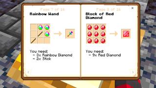 Screenshot of the Minecraft Bedrock Marketplace product Custom Diamonds created by Dodo Studios.